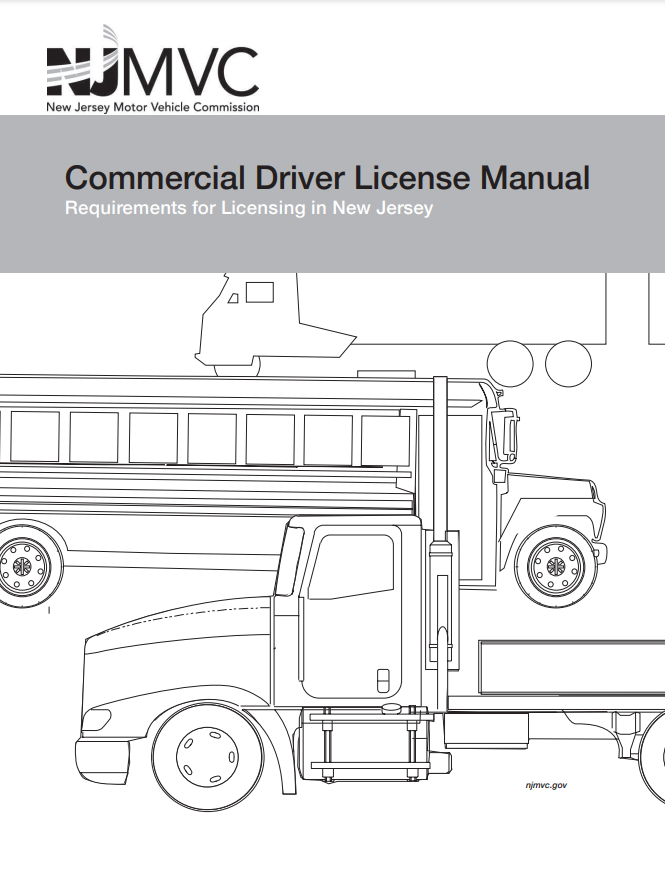 New Jersey CDL Handbook